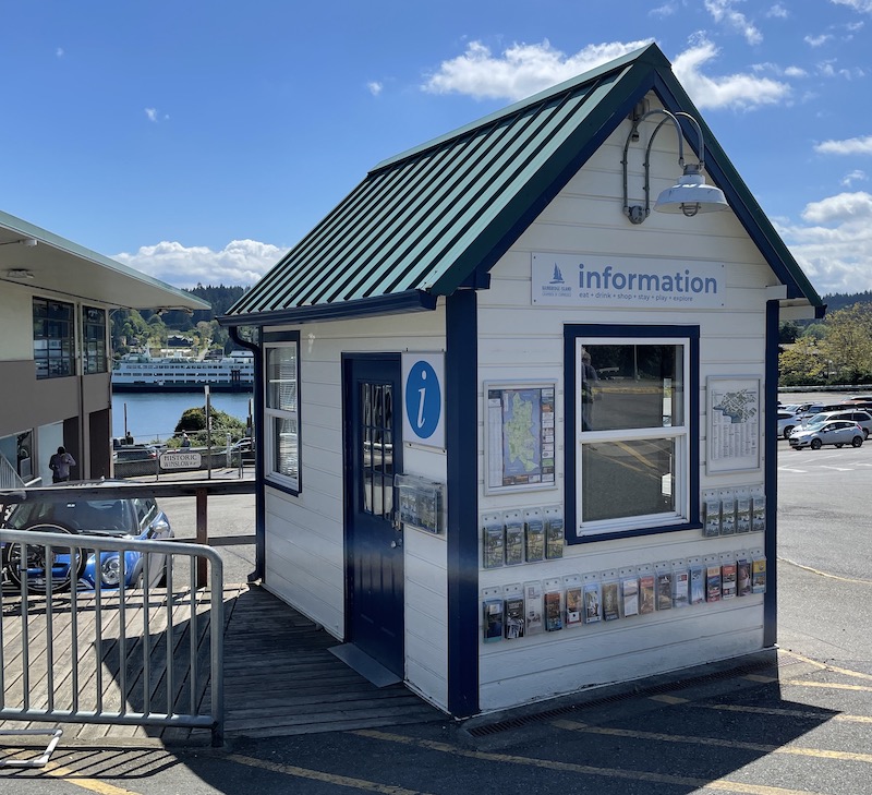 Bainbridge Ferry Terminal Information Kiosk
