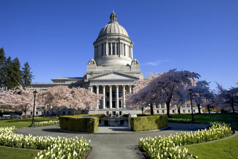 Washington State Government Legislature Building. Image courtesy of Washington State Democrats