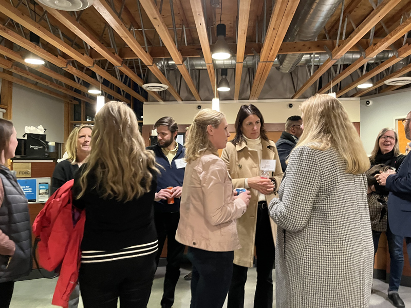 Scenes from a party: Bainbridge Chamber After Hours at HomeStreet Bank